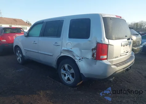 2013 Honda Pilot Ex-L из США, поврежденный, VIN 5FNYF4H55DB045516